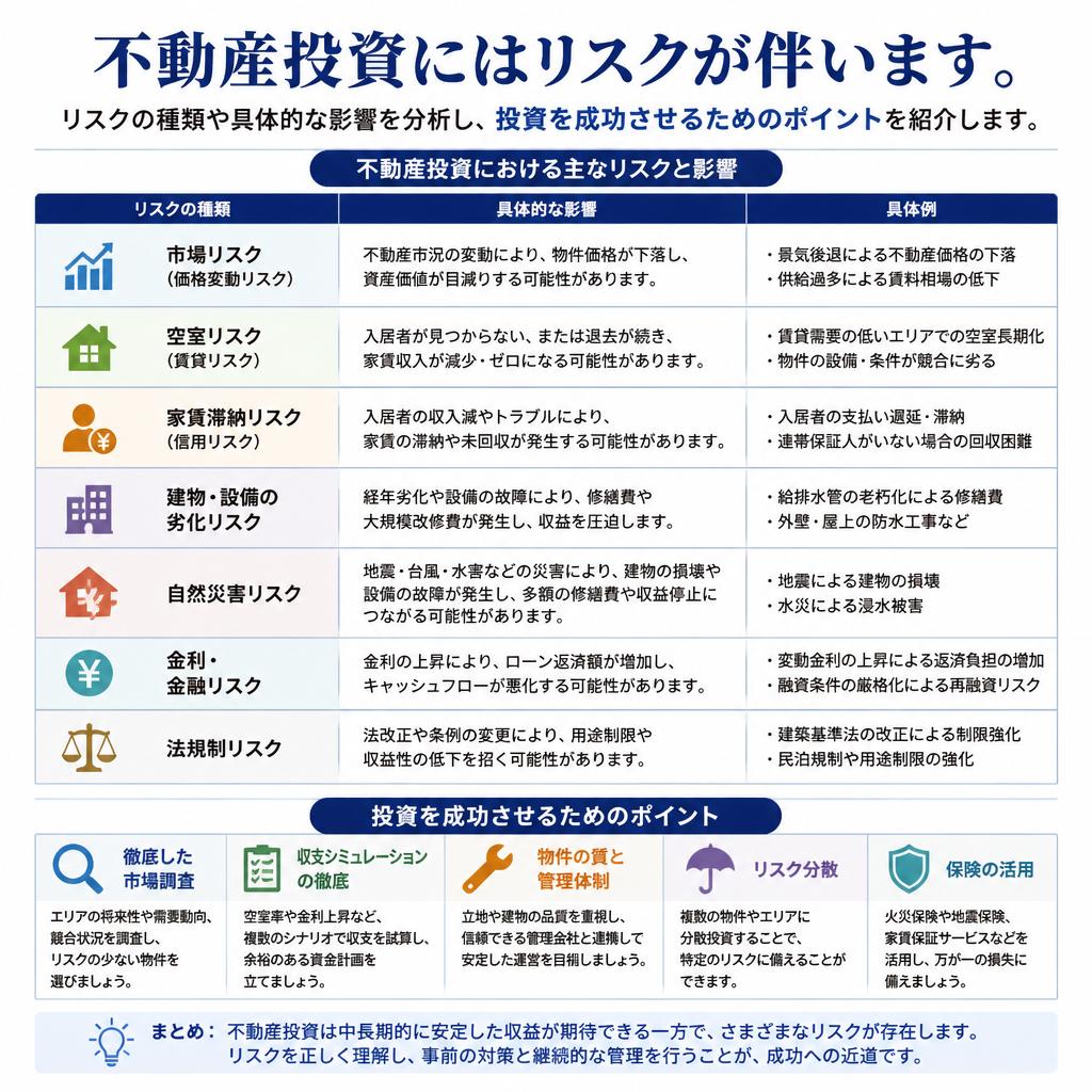 5. 不動産投資のリスクを理解しよう