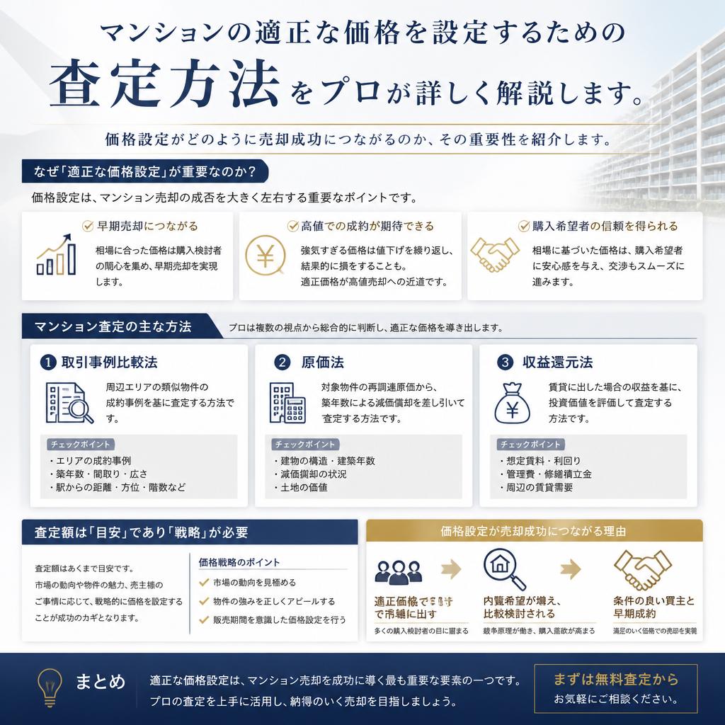 プロが行う適正価格の査定