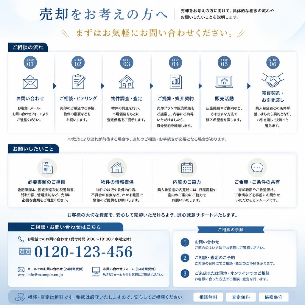 まずはお気軽にお問い合わせを！