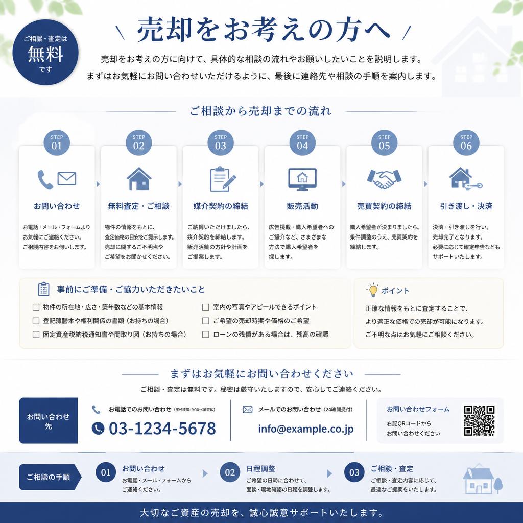 まずはお気軽にお問い合わせを！