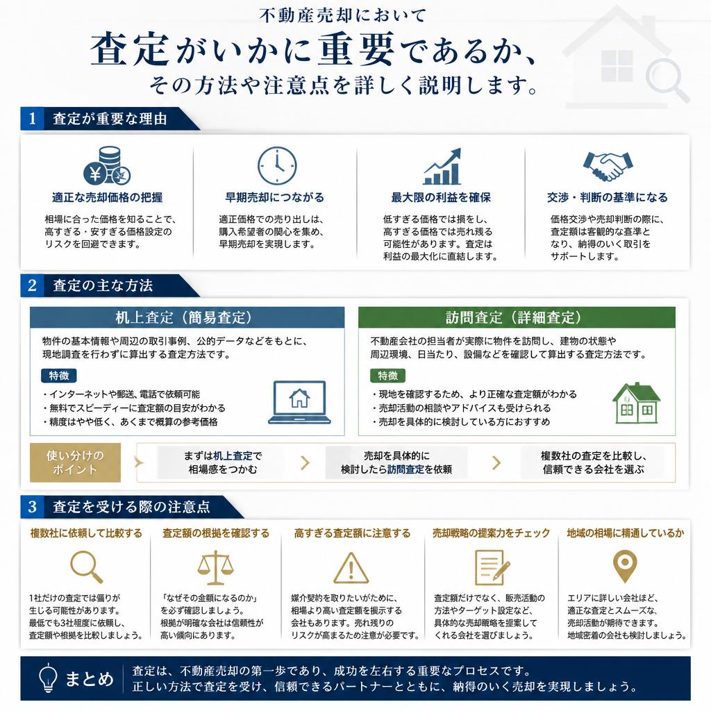 不動産査定の重要性と方法