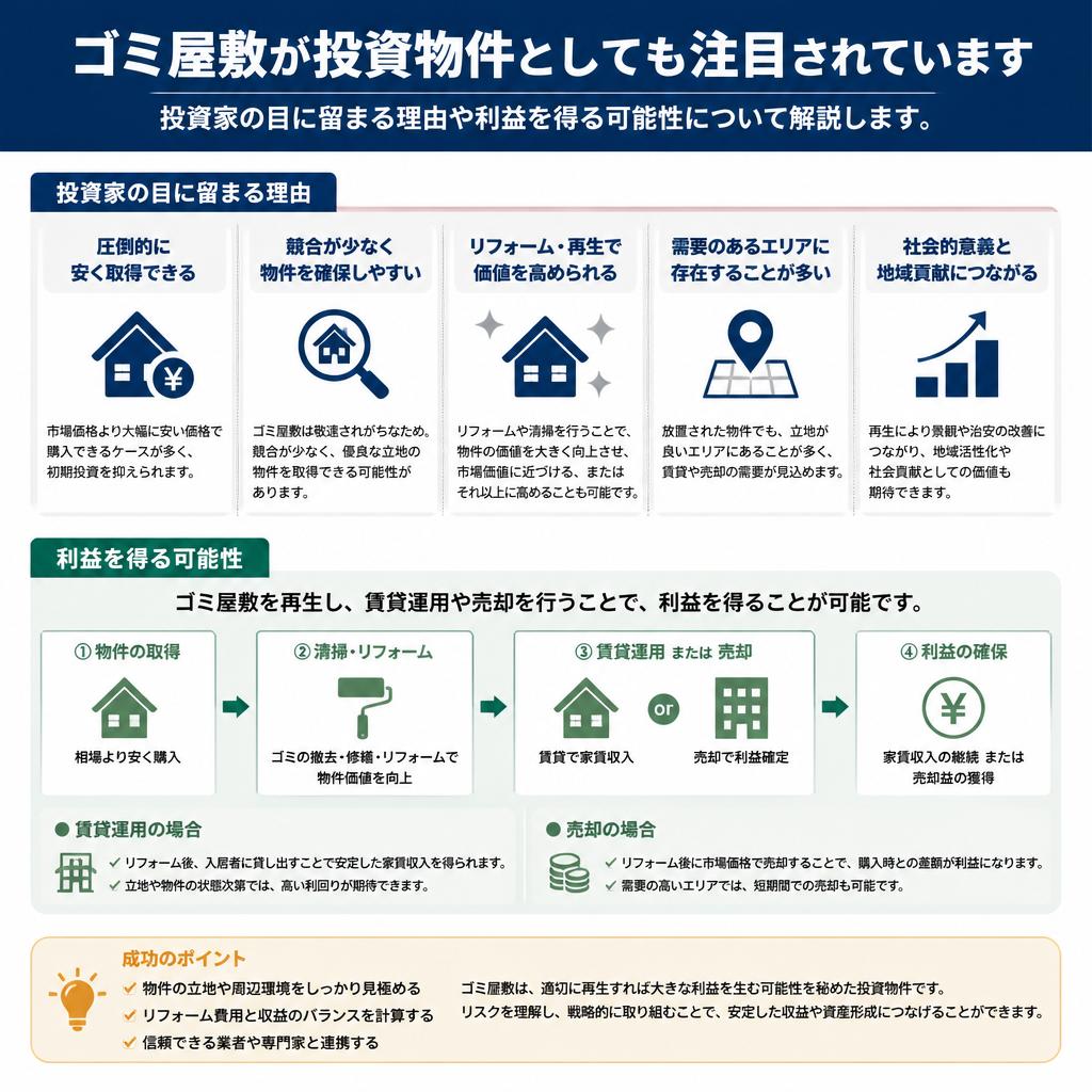 投資物件としての魅力