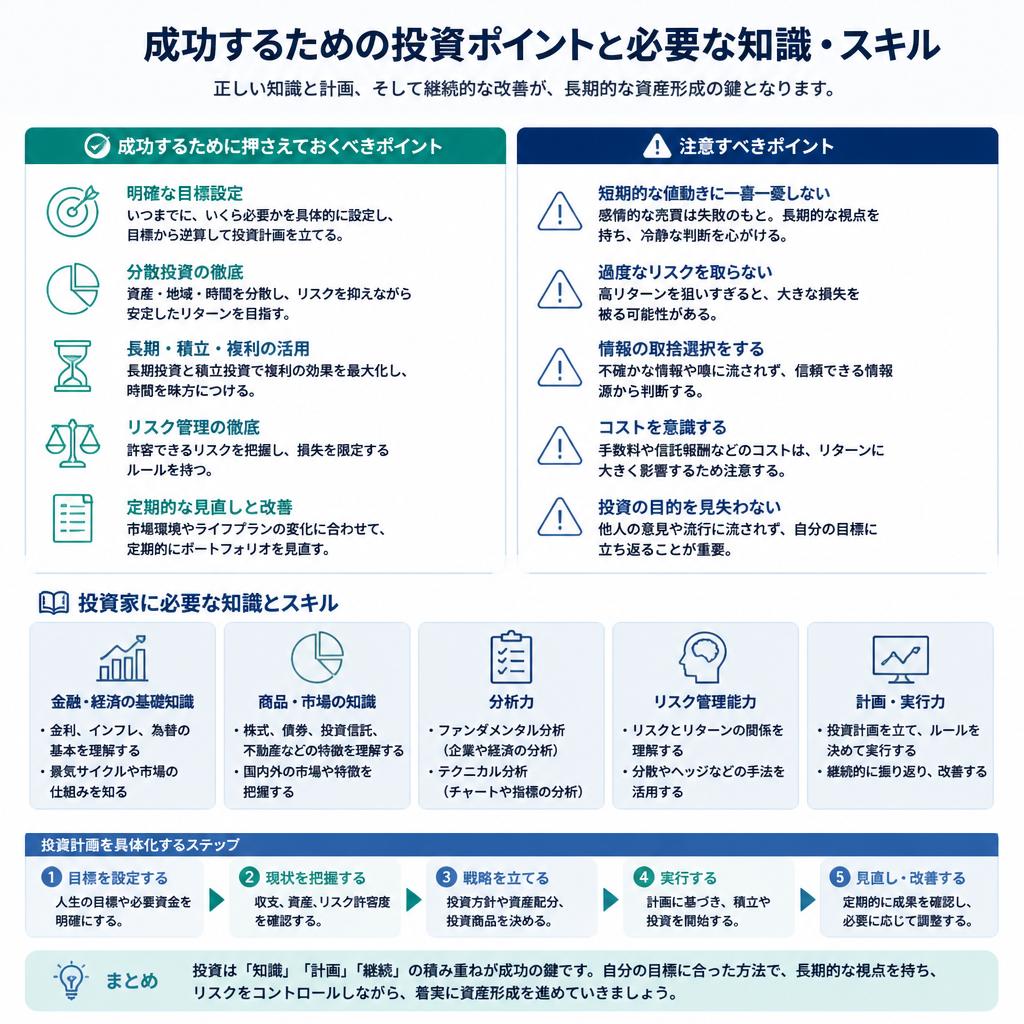 投資成功のためのポイント