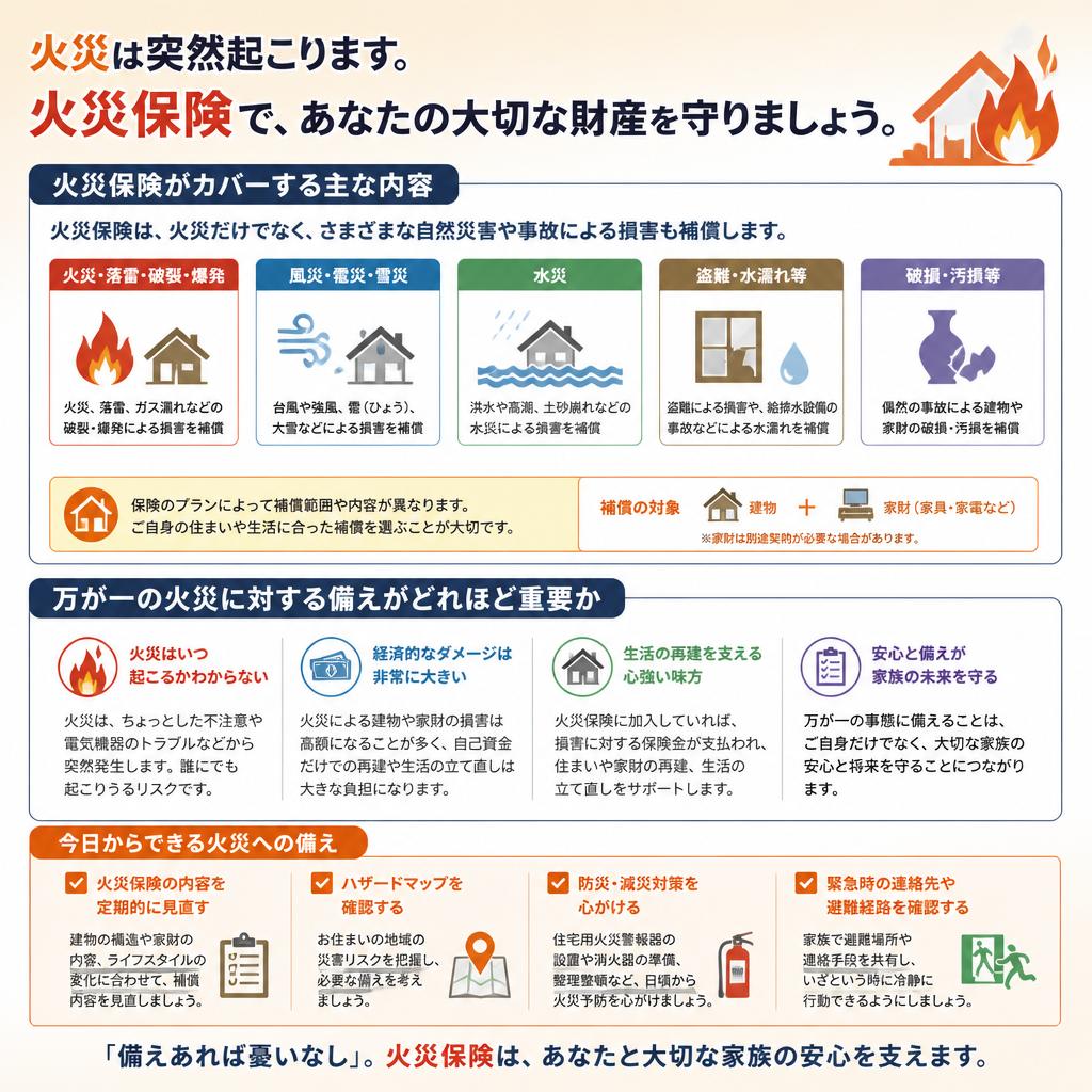 火災保険の重要性