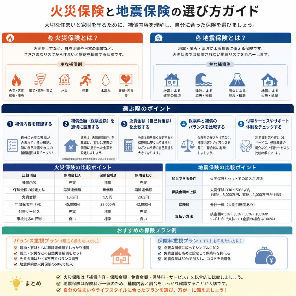 保険の選び方とポイント