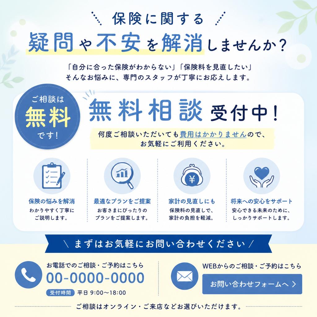 無料相談のご案内