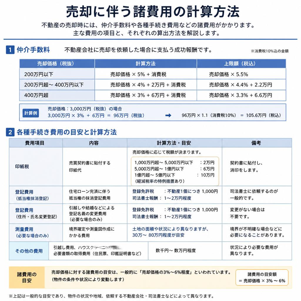 諸費用の計算方法