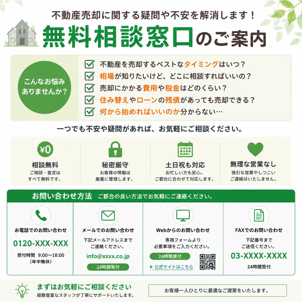 無料相談・お問い合わせはこちら