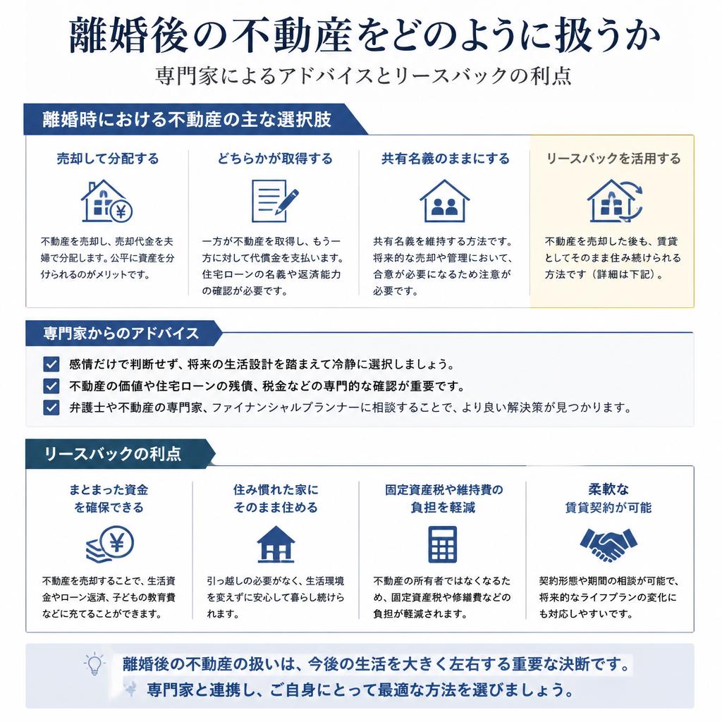 4. 離婚後の不動産問題をスムーズに解決する方法