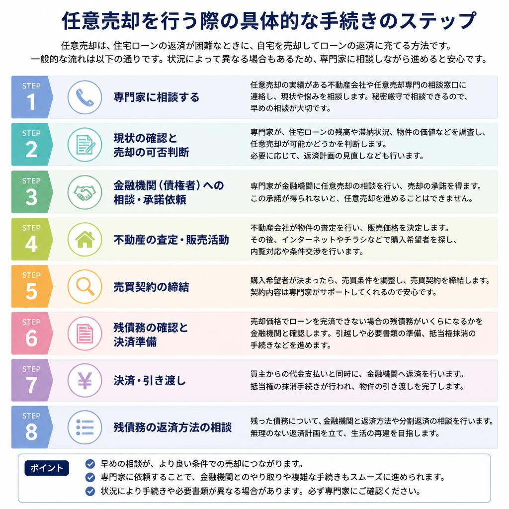 手続きの流れ