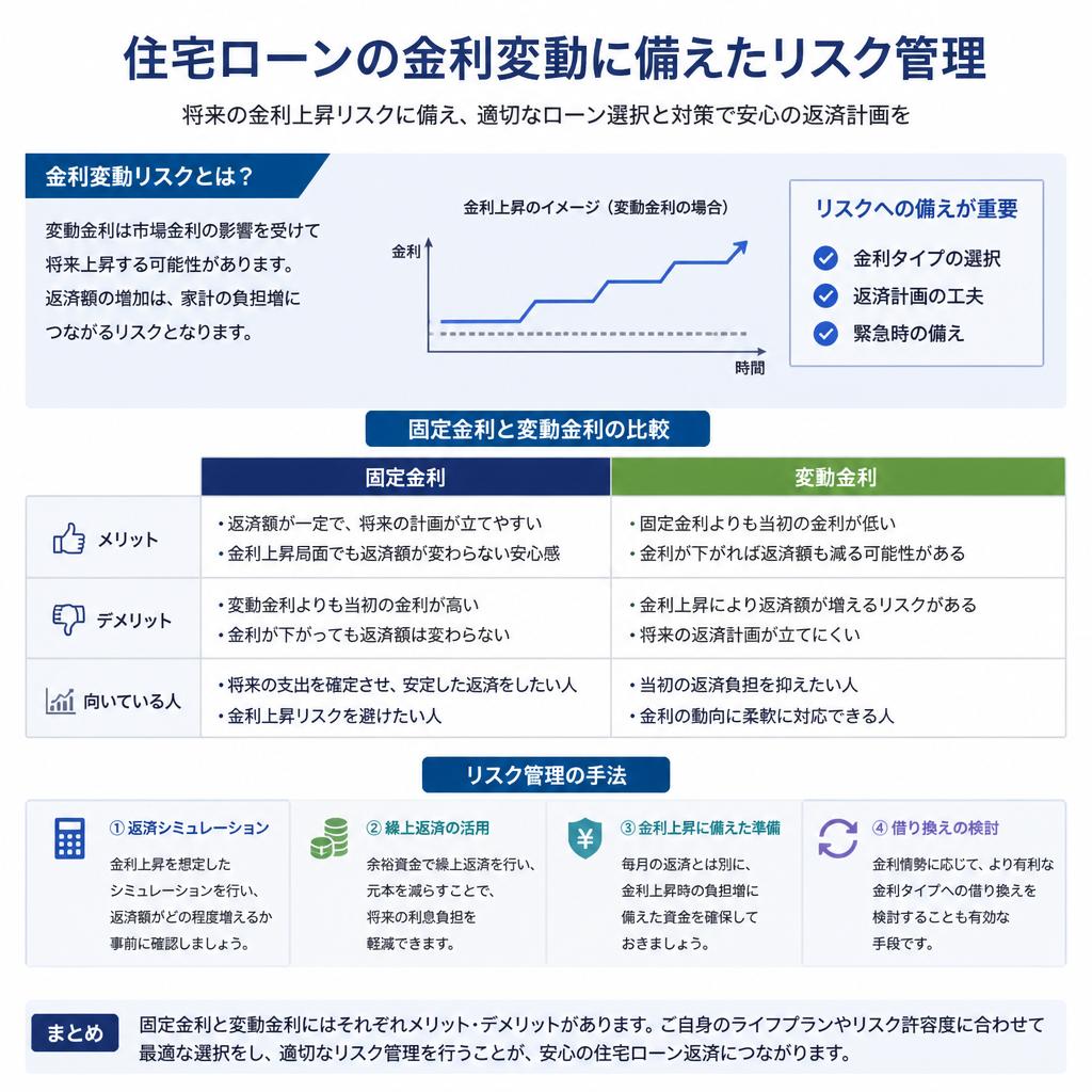 住宅購入者にとってのリスク管理