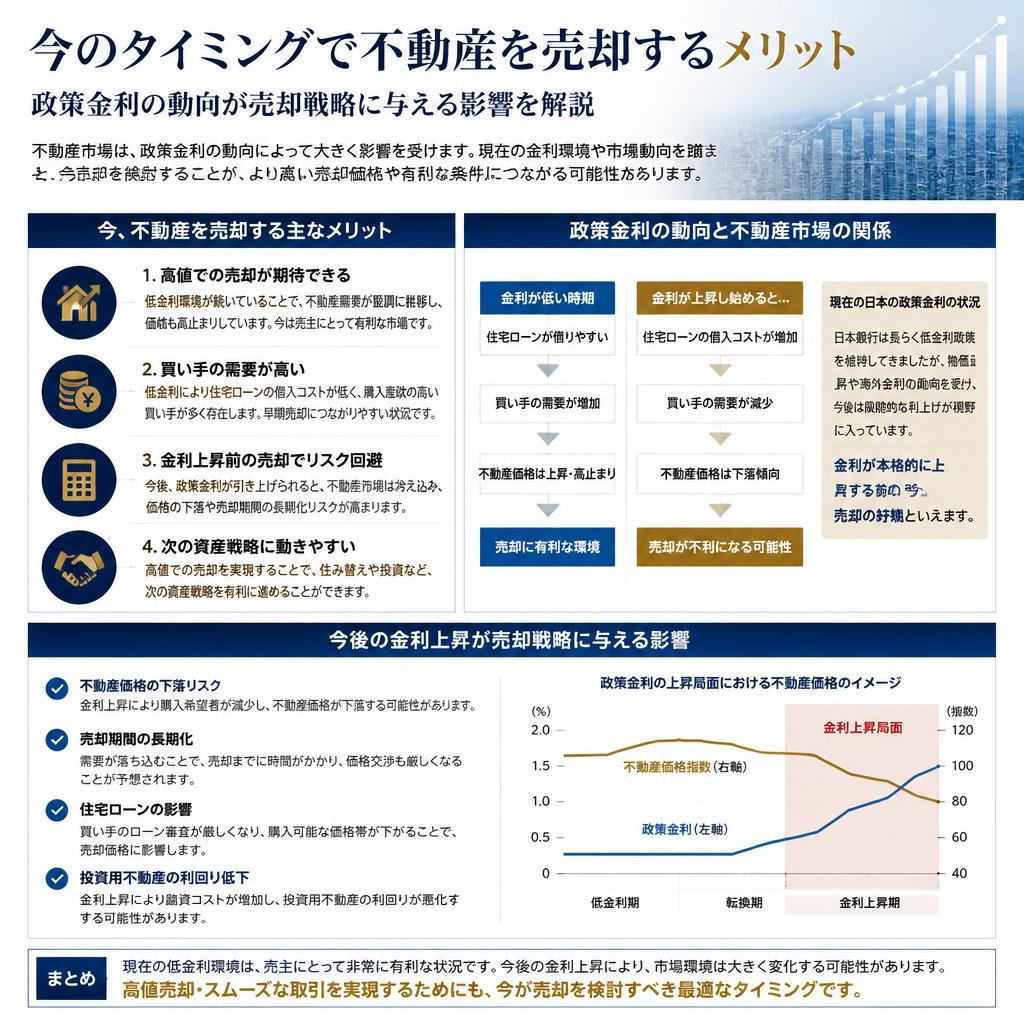 不動産売却のメリット