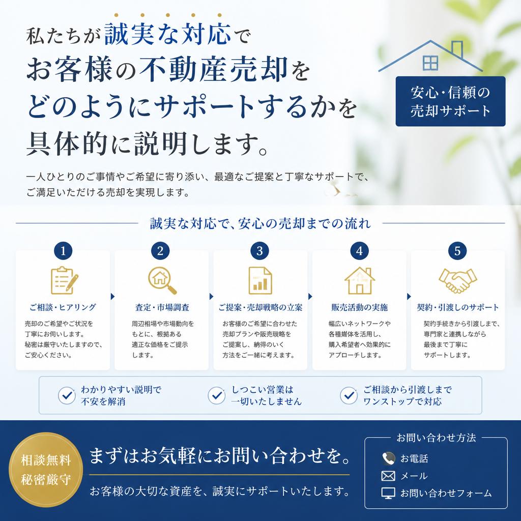 私たちに相談する理由