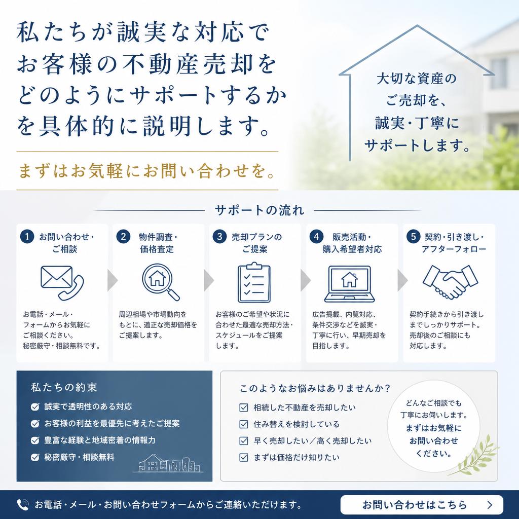 私たちに相談する理由