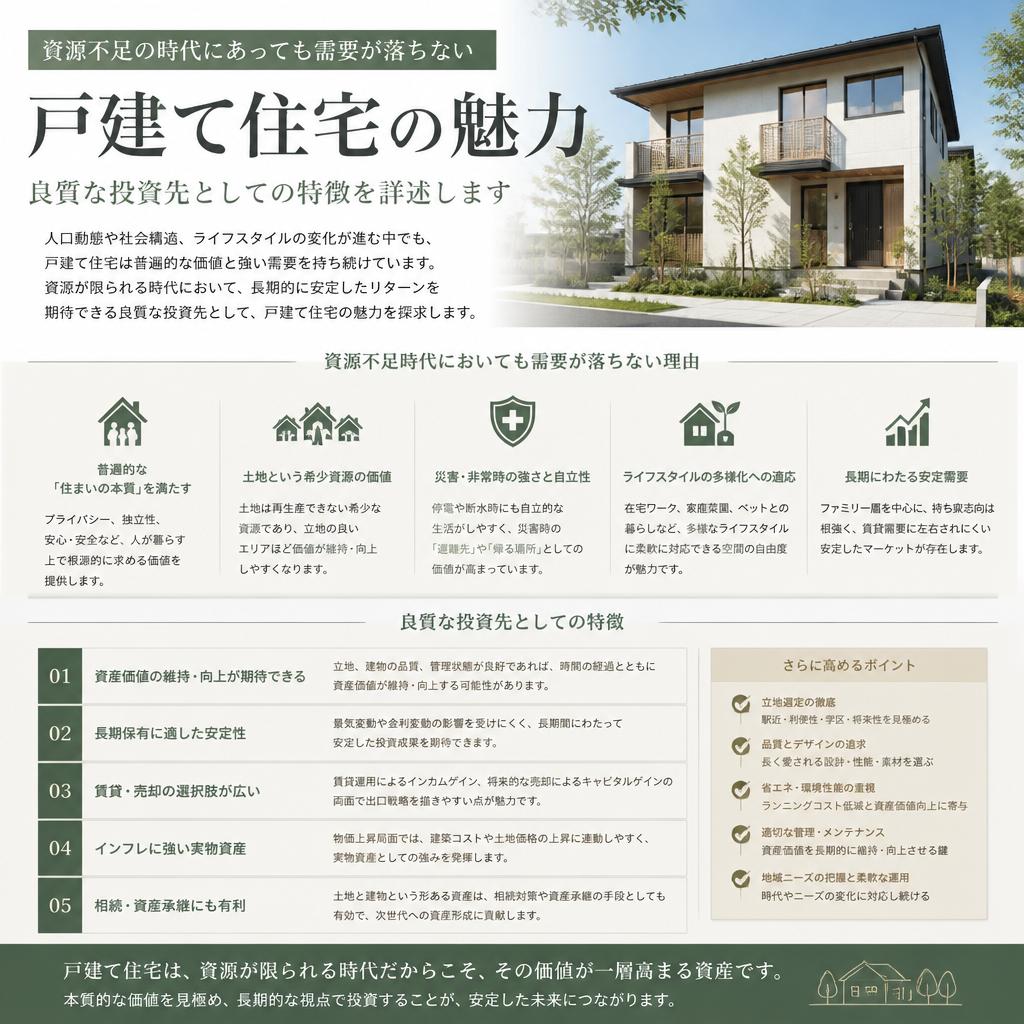 4. 戸建て住宅の魅力