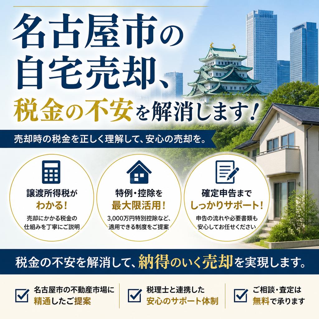 【名古屋市の不動産】売却後に申告は必要？