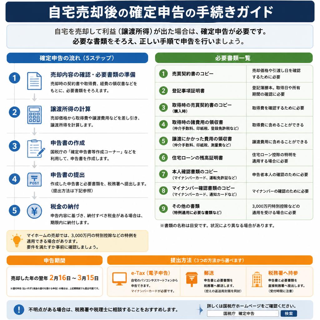 確定申告の準備と流れ