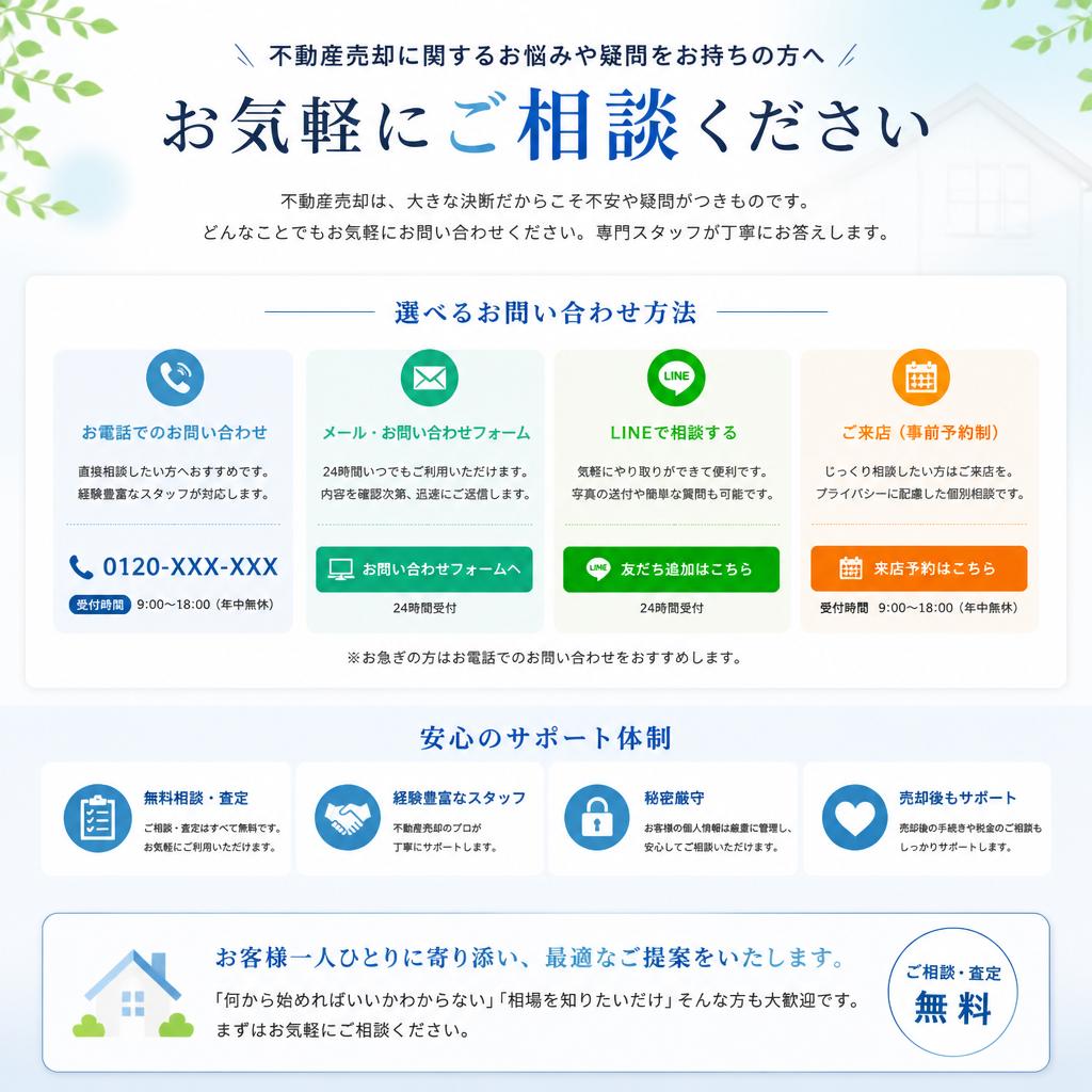 今すぐ問い合わせよう！