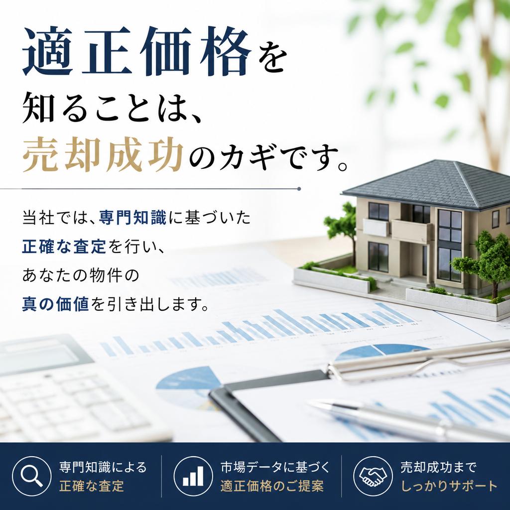 正確な不動産価格の査定