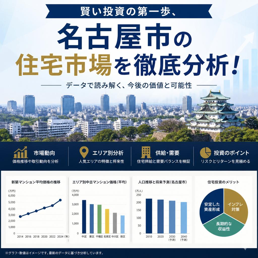 【名古屋市の住宅市場】管理会社を徹底分析
