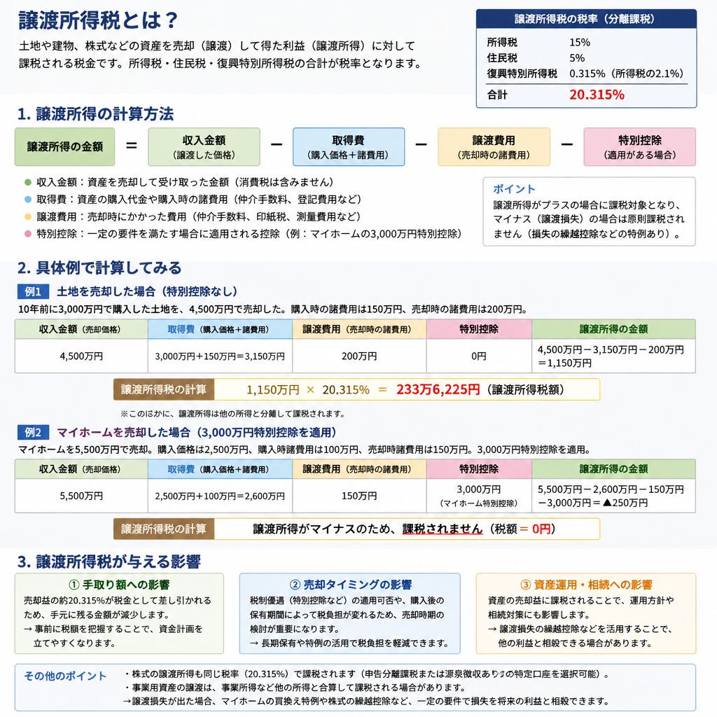 譲渡所得税とは何か？
