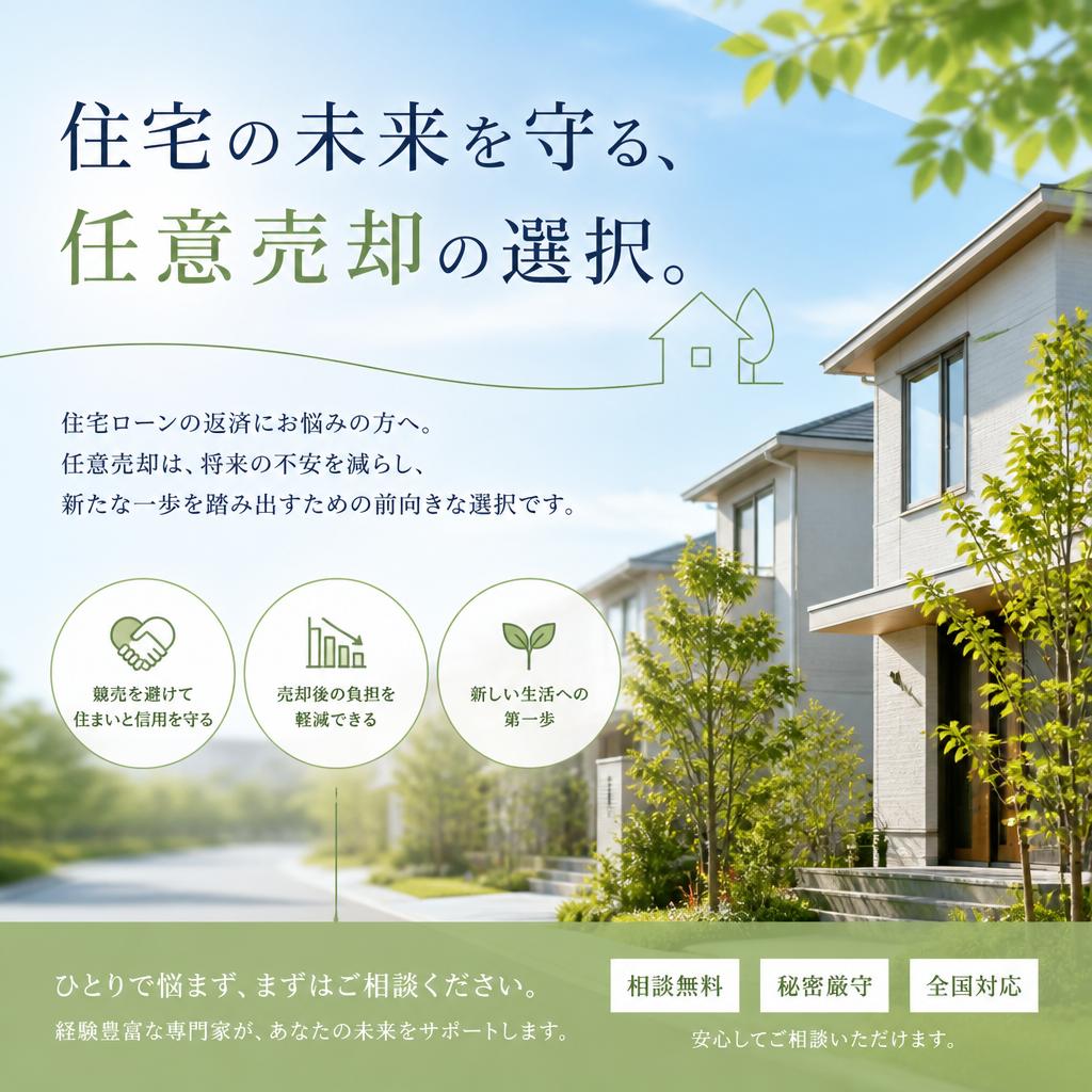 名古屋で任意売却、競売を回避‼