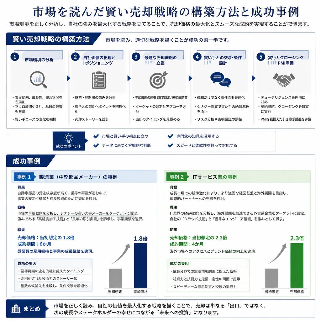 賢い売却戦略を立てる