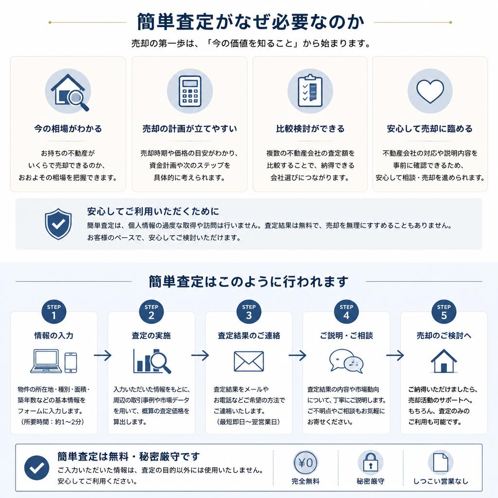 2. 簡単査定の重要性