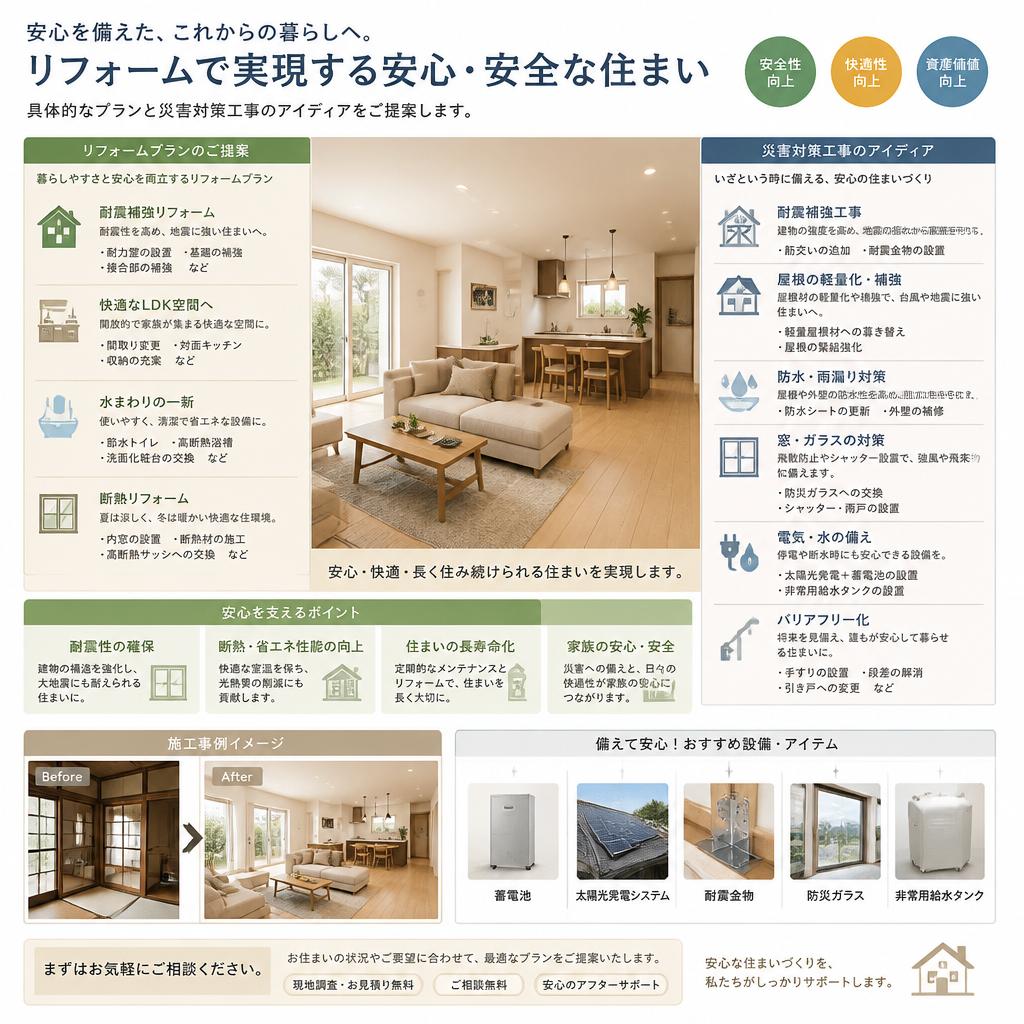 4. 効果的な災害対策のご提案