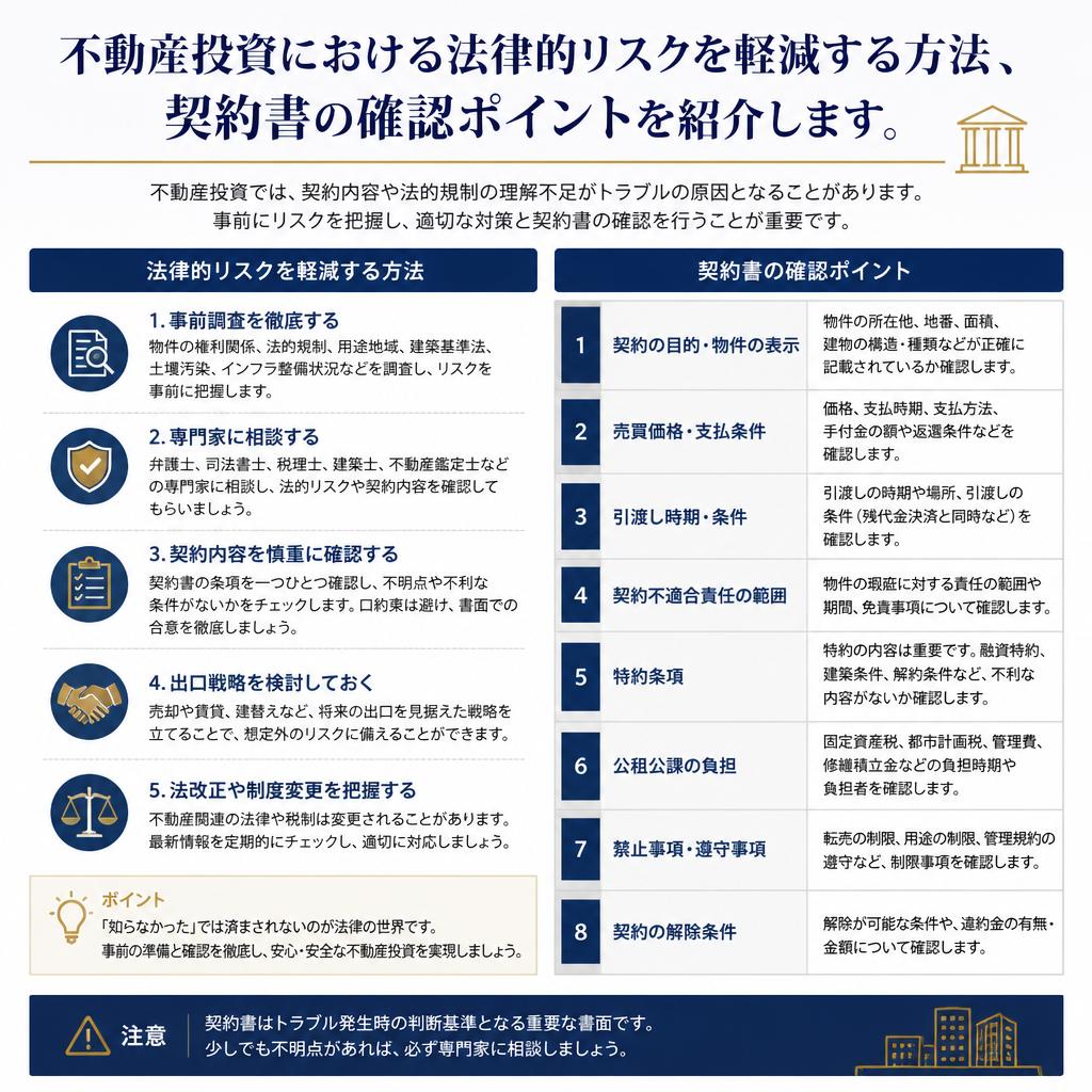 4. 法律に基づくリスク管理