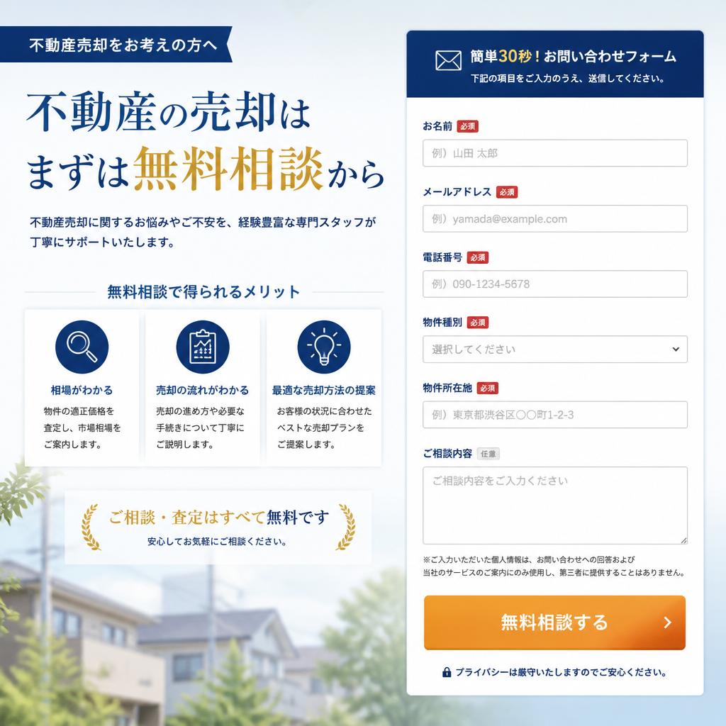 7. お問い合わせと無料相談のご案内