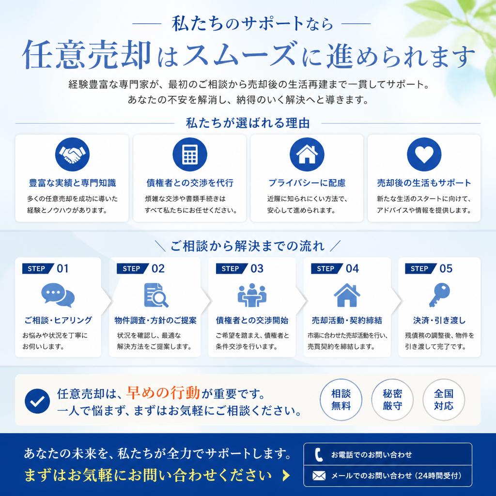 あなたの任意売却を成功させるために