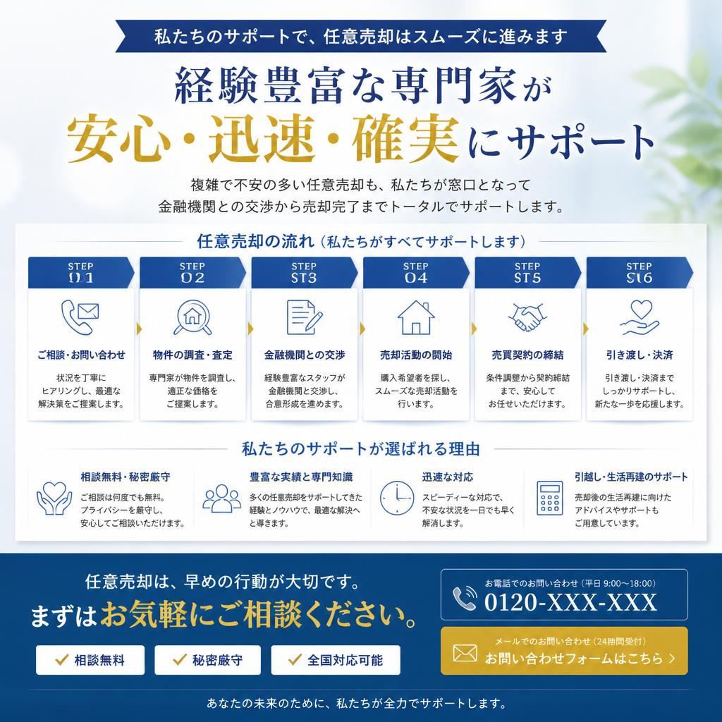 あなたの任意売却を成功させるために