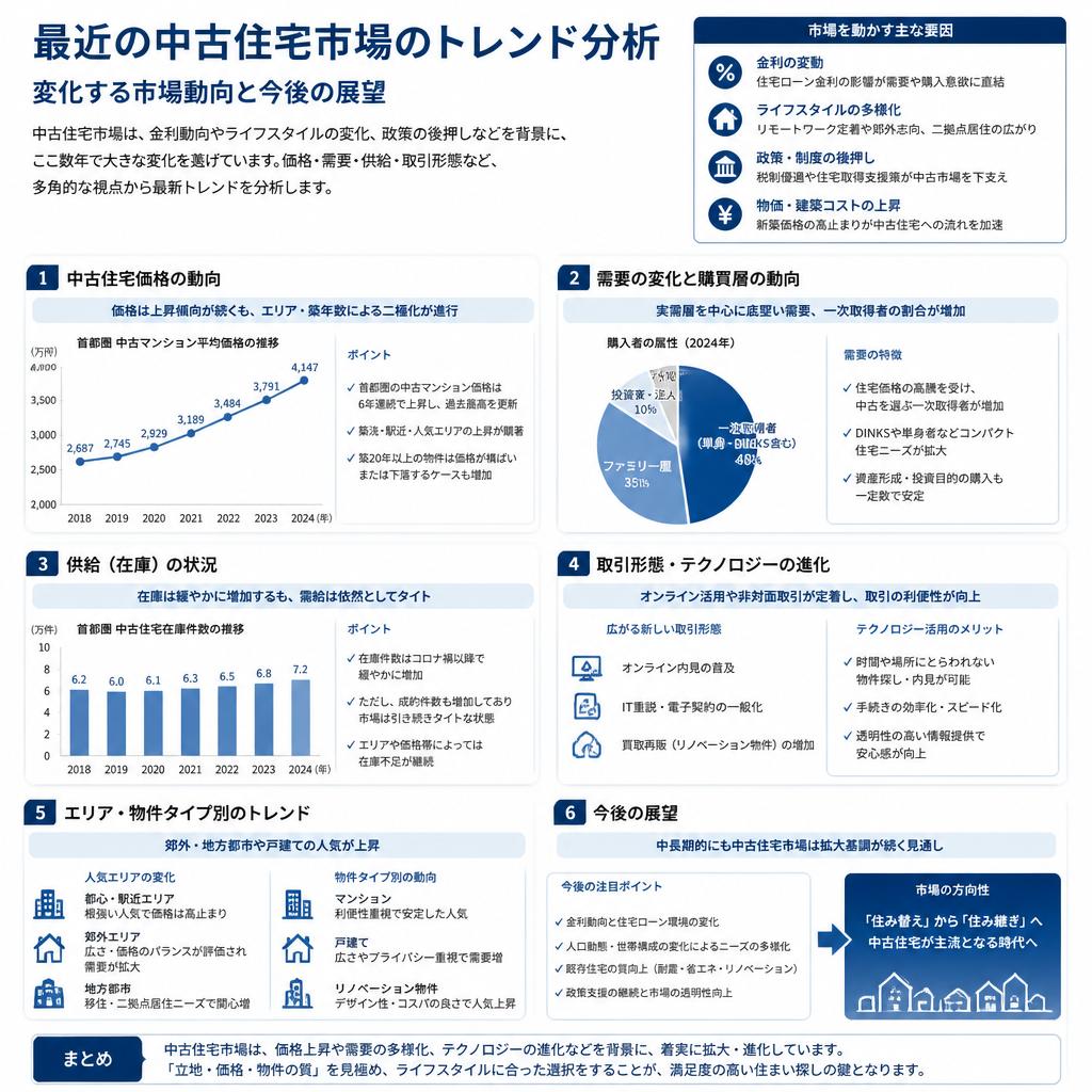 変わる中古住宅市場のトレンド