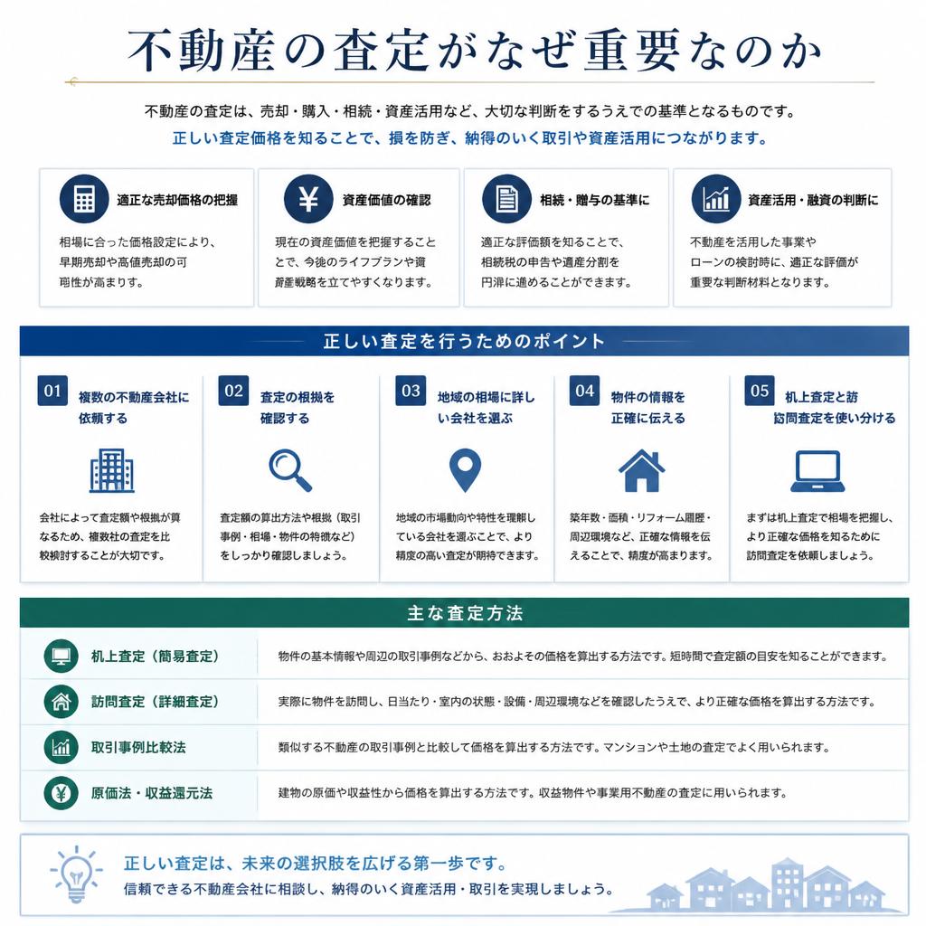 不動産査定の重要性