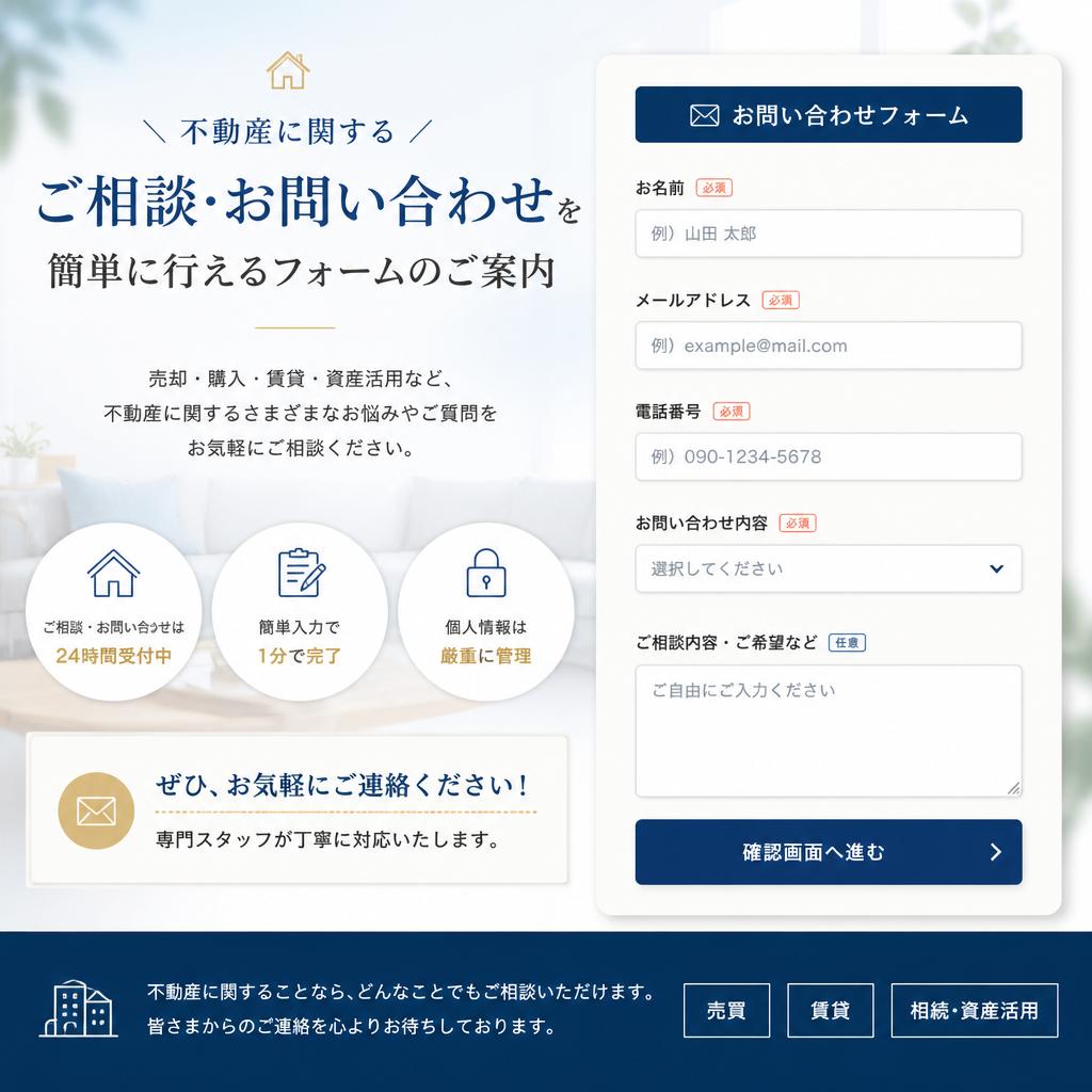 お問い合わせへのスムーズな誘導