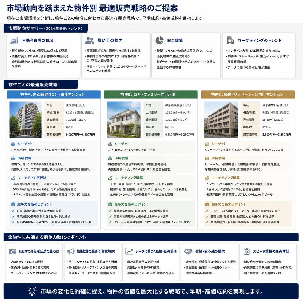 5. 市場動向に基づいた販売戦略