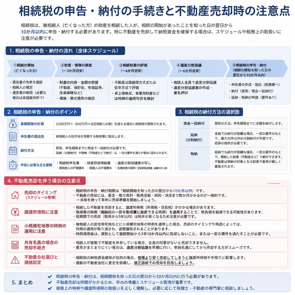 相続に関する税金の手続き