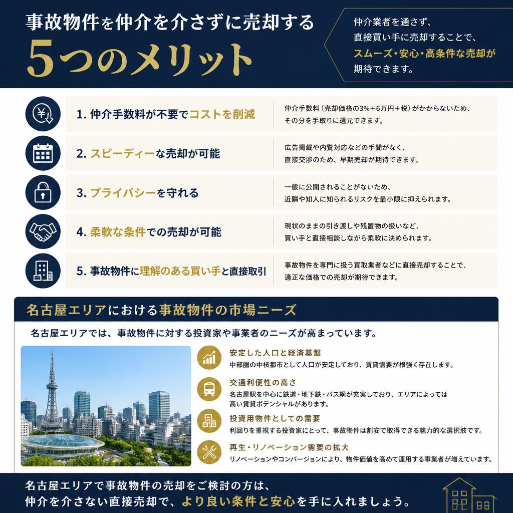 2. 事故物件を売却するメリット