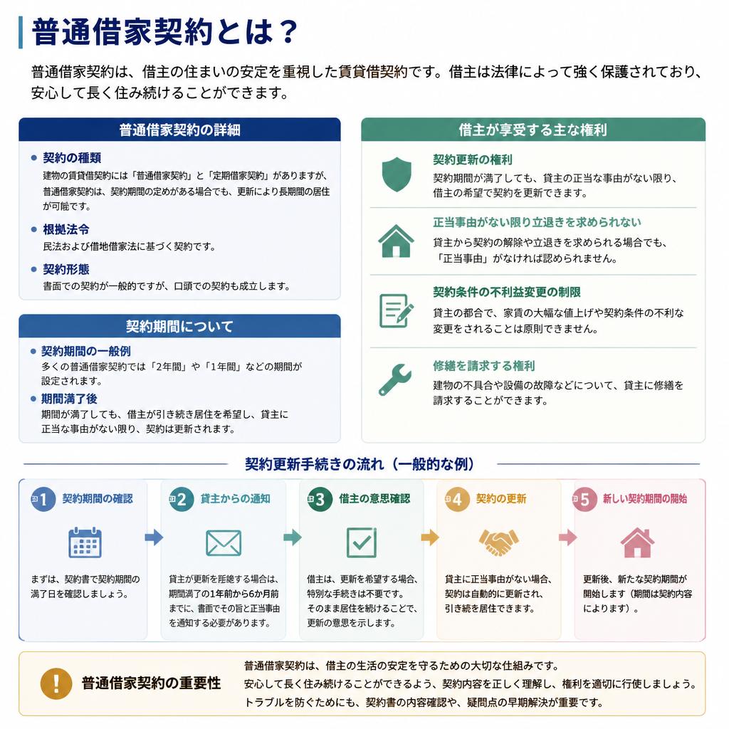 普通借家契約の基本