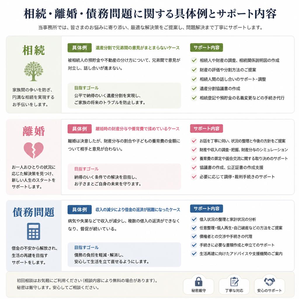 複雑な権利関係への対応力