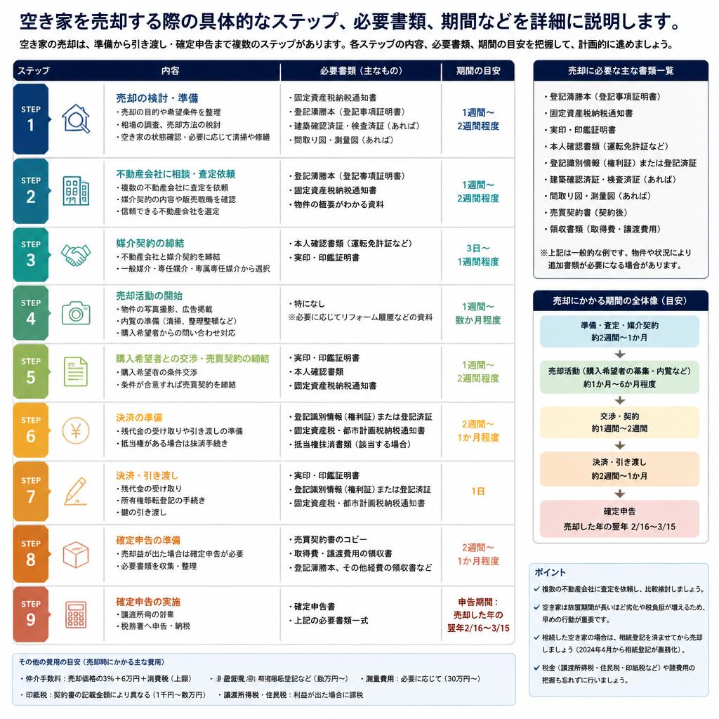 売却の流れと手続き