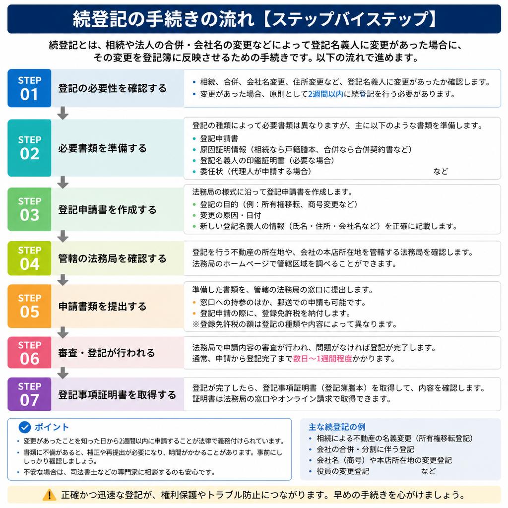 5. 正確な手続きの流れ解説