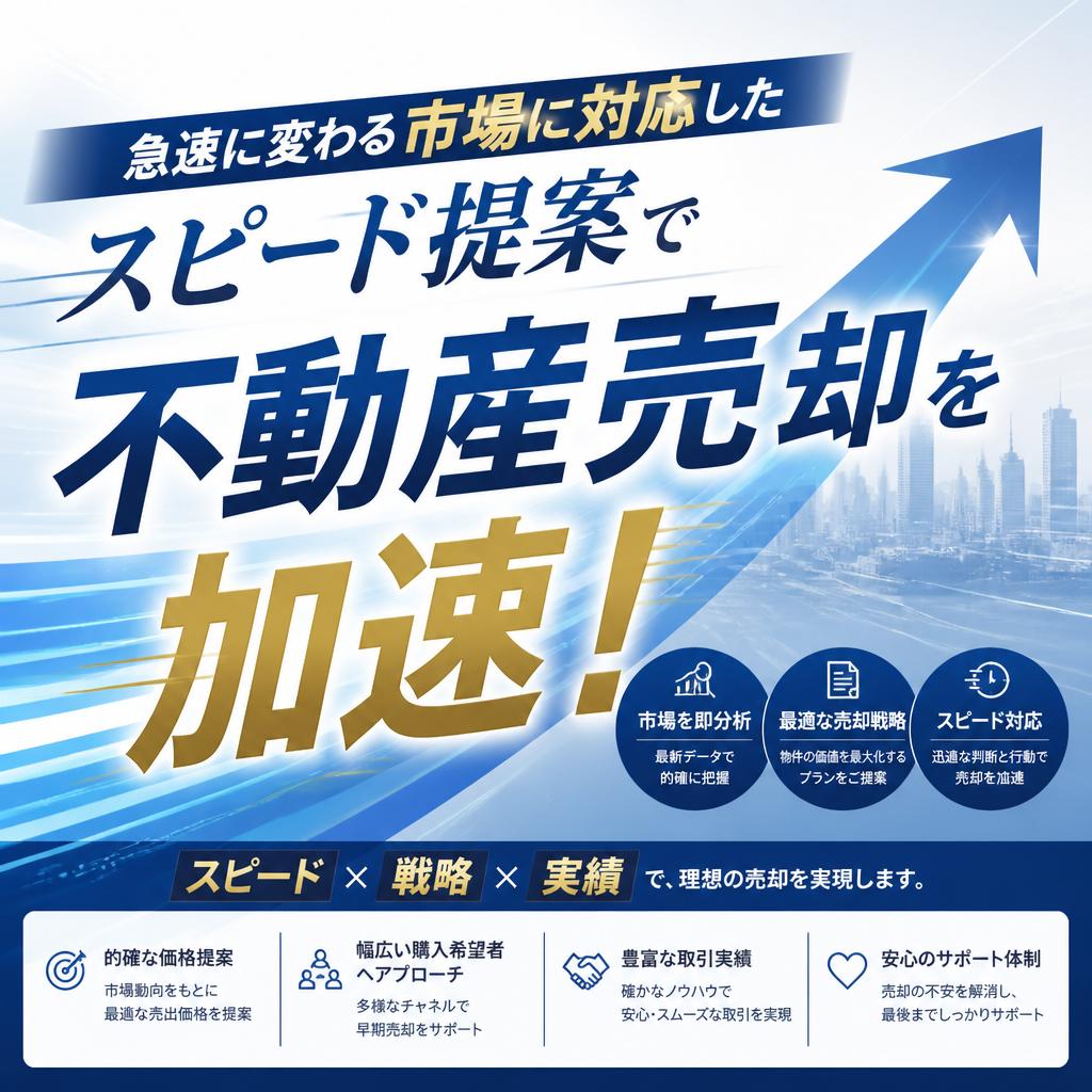 急速に変わる市場に対応したスピード提案で不動産売却を加速！（名古屋市株式会社クリスタル）