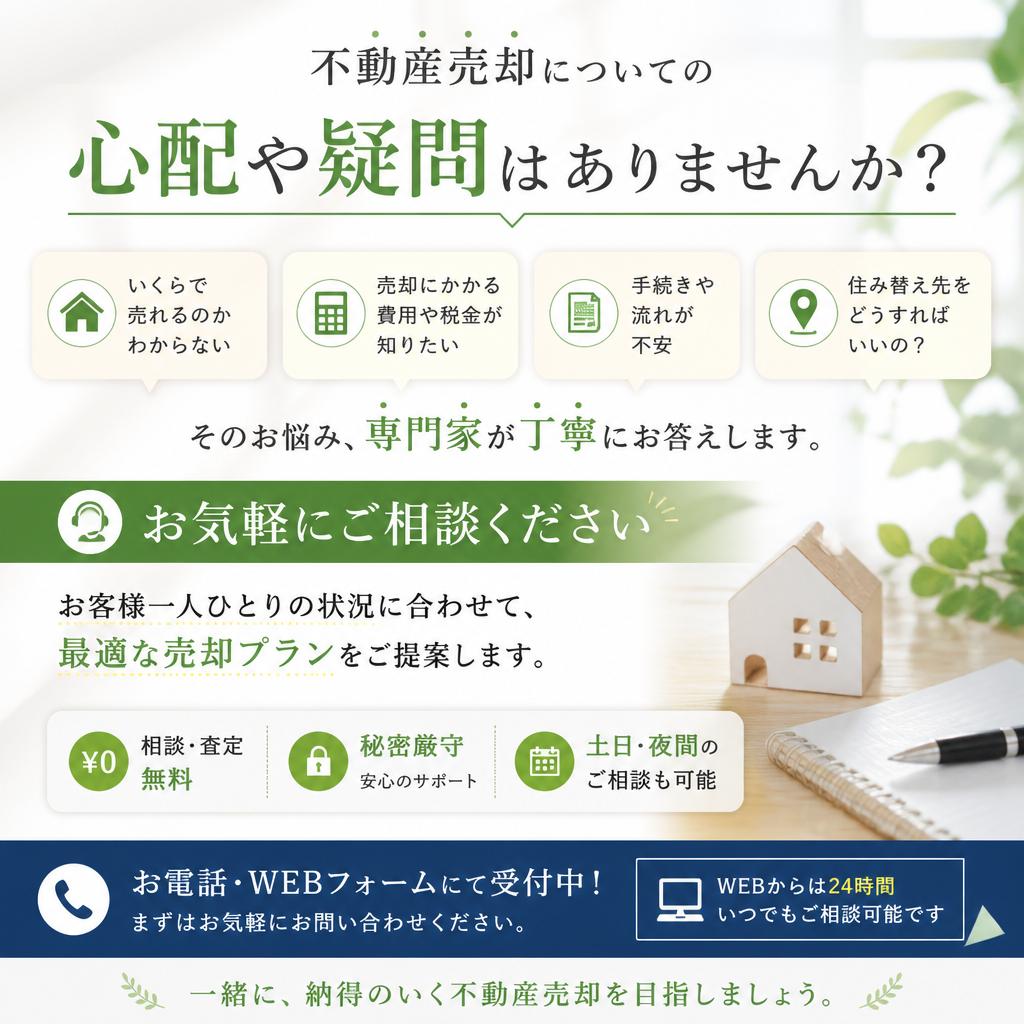 まずはご相談を！