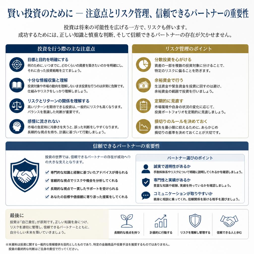 安全な不動産投資のためのポイント