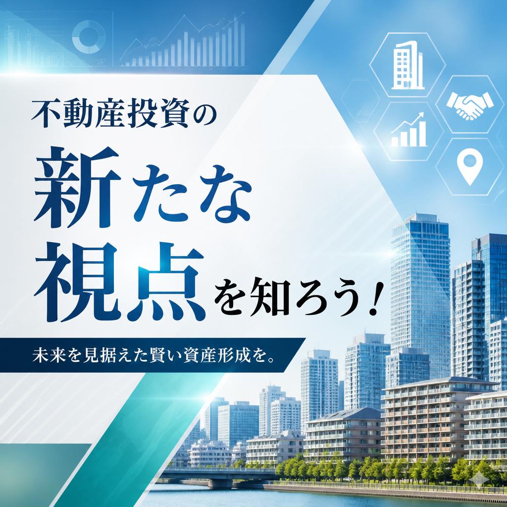 世界の金融情勢から不動産投資の新たな考え方‼
