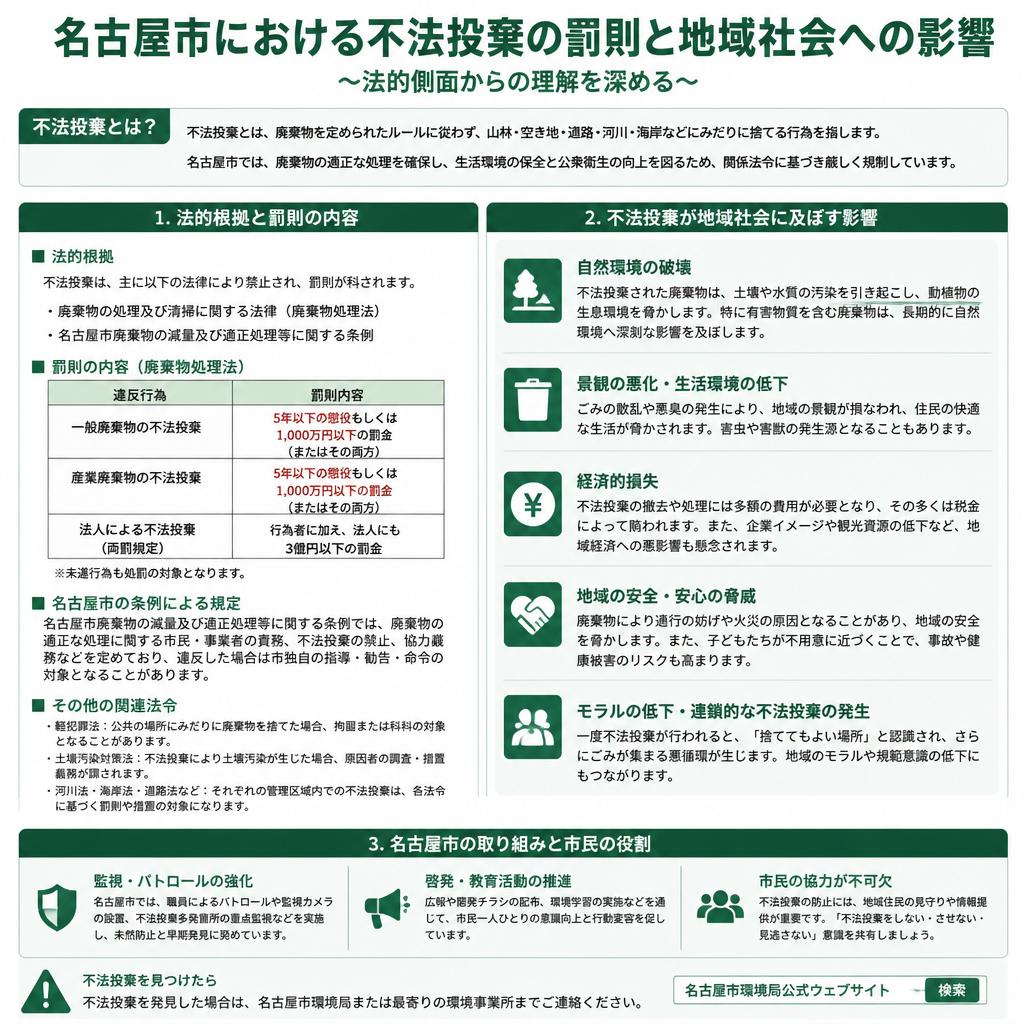 4. 不法投棄の罰則とその影響