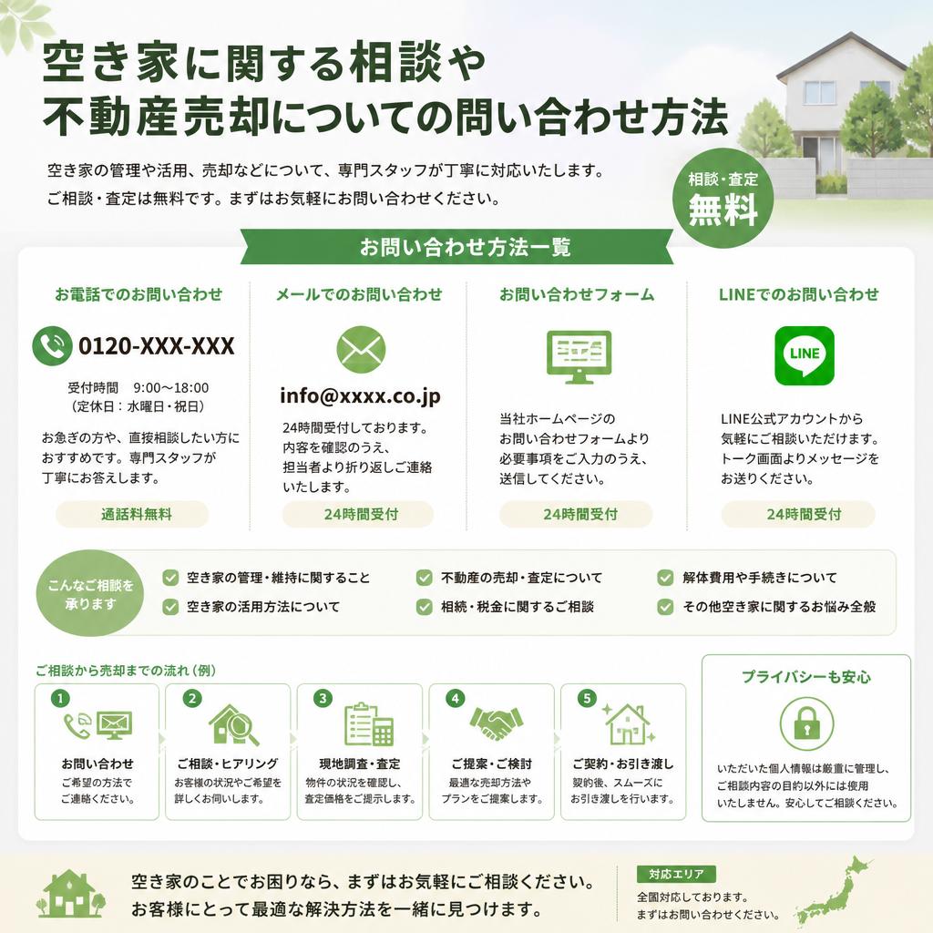 7. お問い合わせ・無料相談のご案内