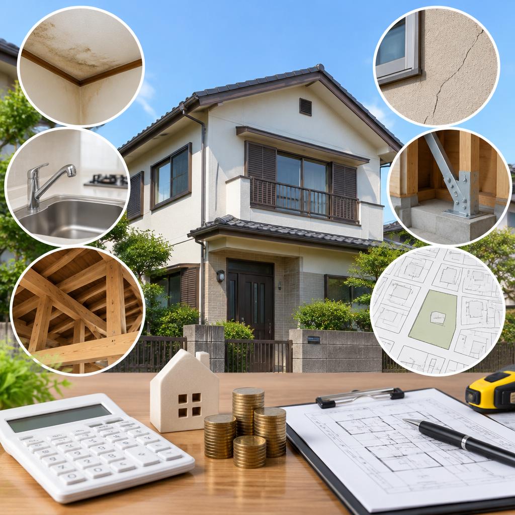 中古戸建て投資で見逃せない、建物の状態と維持費